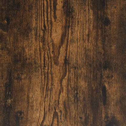 vidaXL Bücherregal Räuchereiche 80,5x35x139 cm Holzwerkstoff