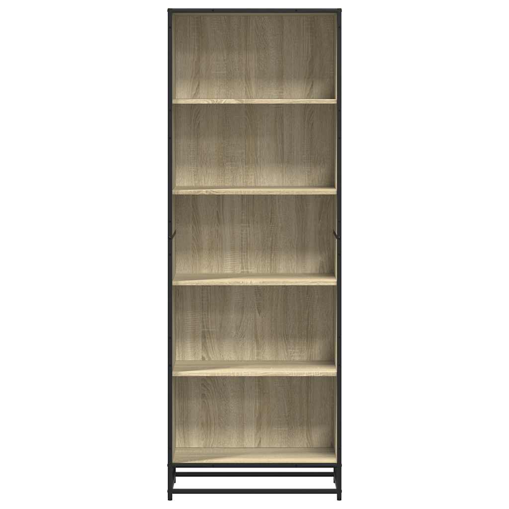 vidaXL Bücherregal Sonoma-Eiche 60x35x170,5 cm Holzwerkstoff
