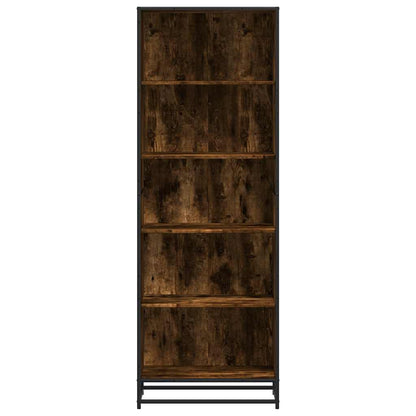 vidaXL Bibliothèque chêne fumé 60x35x170,5 cm bois d'ingénierie