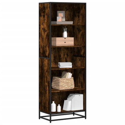 vidaXL Bibliothèque chêne fumé 60x35x170,5 cm bois d'ingénierie
