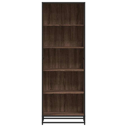 vidaXL Étagère à livres aspect chêne brun 60x35x170,5 cm bois d'ingénierie