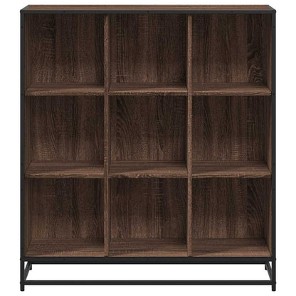 vidaXL Bücherregal Eichen-Optik 97,5x33x107,5 Holzwerkstoff und Metall