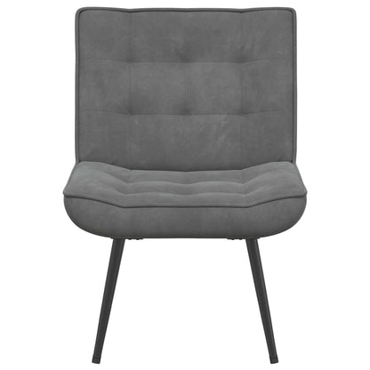 vidaXL Relaxsessel Dunkelgrau 64x74x84 cm Samt