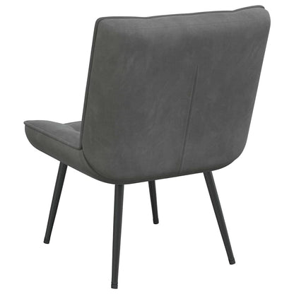 vidaXL Relaxsessel Dunkelgrau 64x74x84 cm Samt