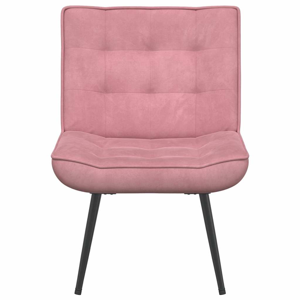 vidaXL Relaxsessel Rosa 64x74x84 cm Samt