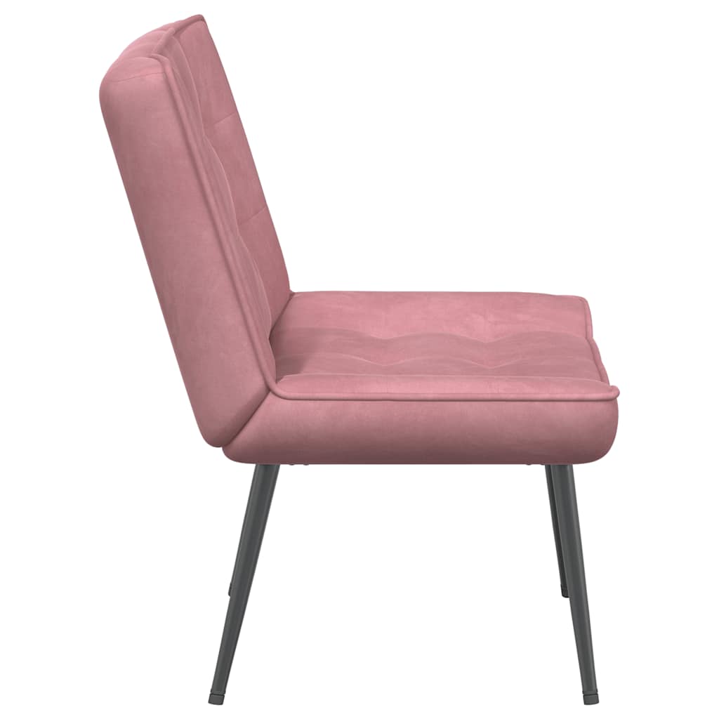 vidaXL Relaxsessel Rosa 64x74x84 cm Samt