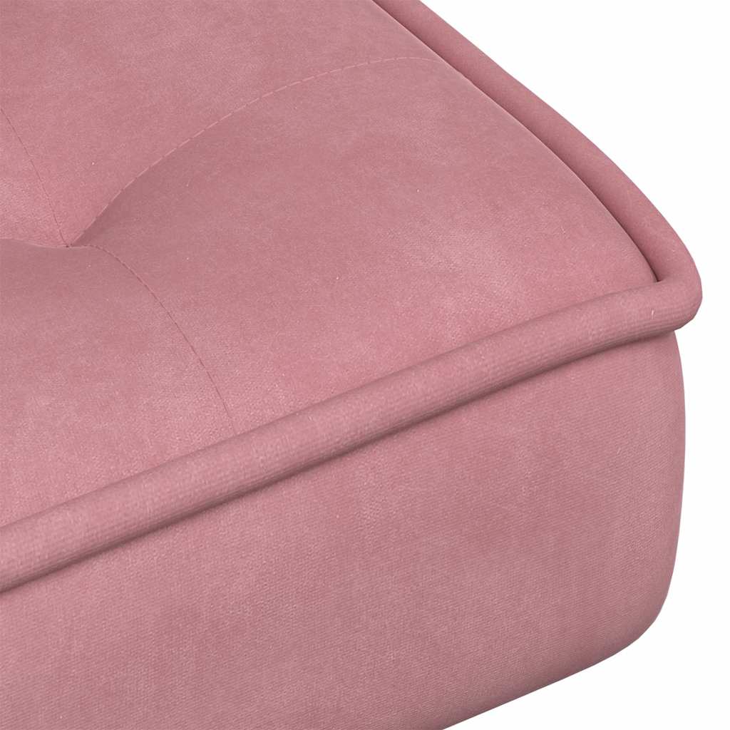 vidaXL Relaxsessel Rosa 64x74x84 cm Samt