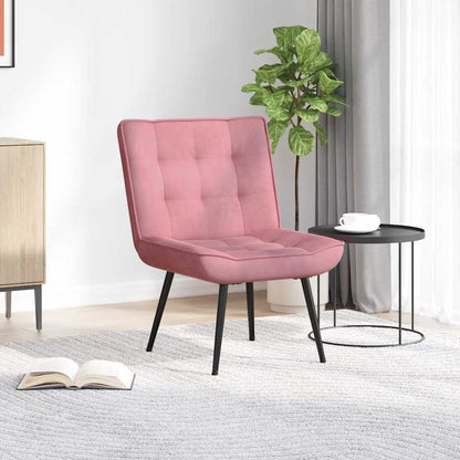 vidaXL Relaxsessel Rosa 64x74x84 cm Samt