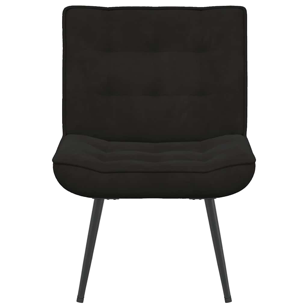 vidaXL Relaxsessel Schwarz 64x74x84 cm Samt