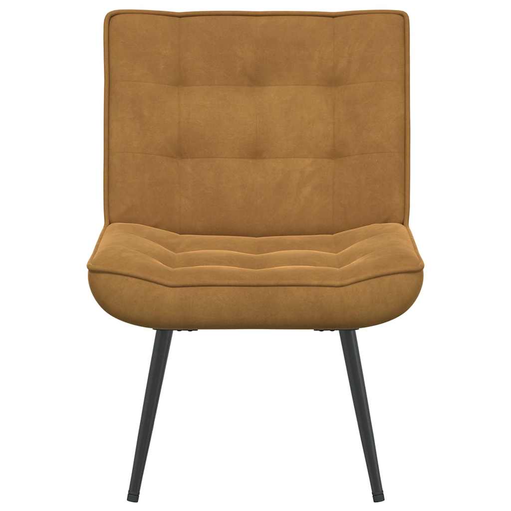 vidaXL Relaxsessel Braun 64x74x84 cm Samt