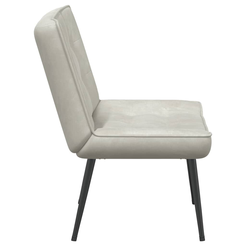 vidaXL Relaxsessel Creme 64x74x84 cm Samt