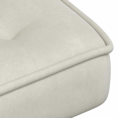 vidaXL Relaxsessel Creme 64x74x84 cm Samt