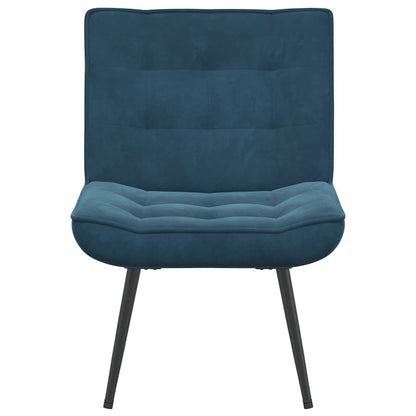 vidaXL Relaxsessel Blau 64x74x84 cm Samt