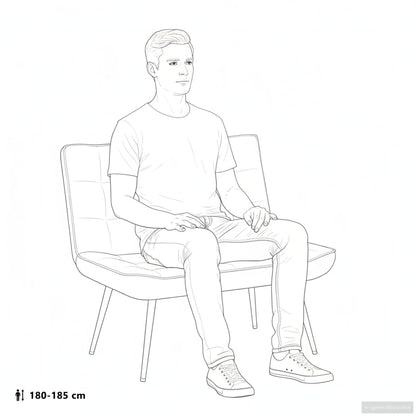 Sitzbank Rosa 110x74x84 cm Samt