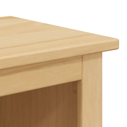 vidaXL Badschrank Corona 70x33x110 cm Massivholz Kiefer
