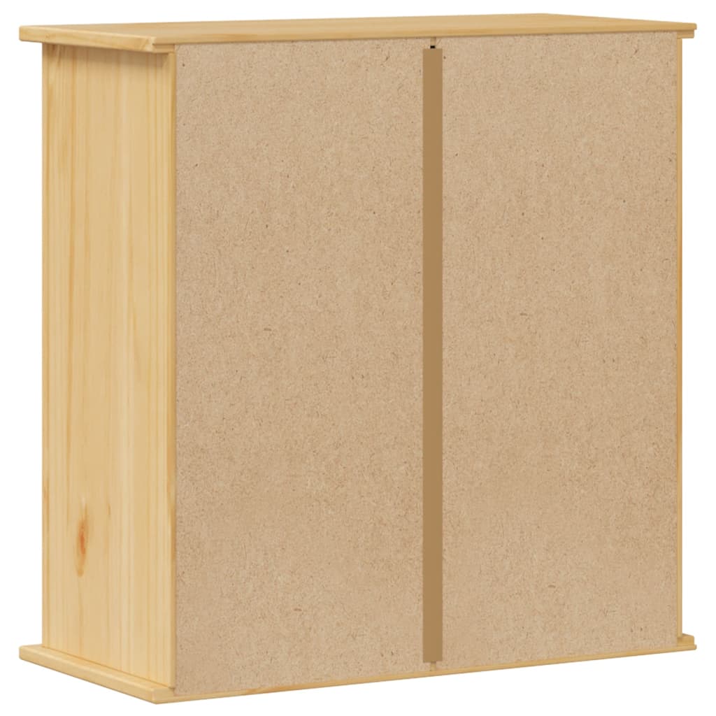 vidaXL Bad-Wandschrank Corona 70x33x71,5 cm Massivholz Kiefer