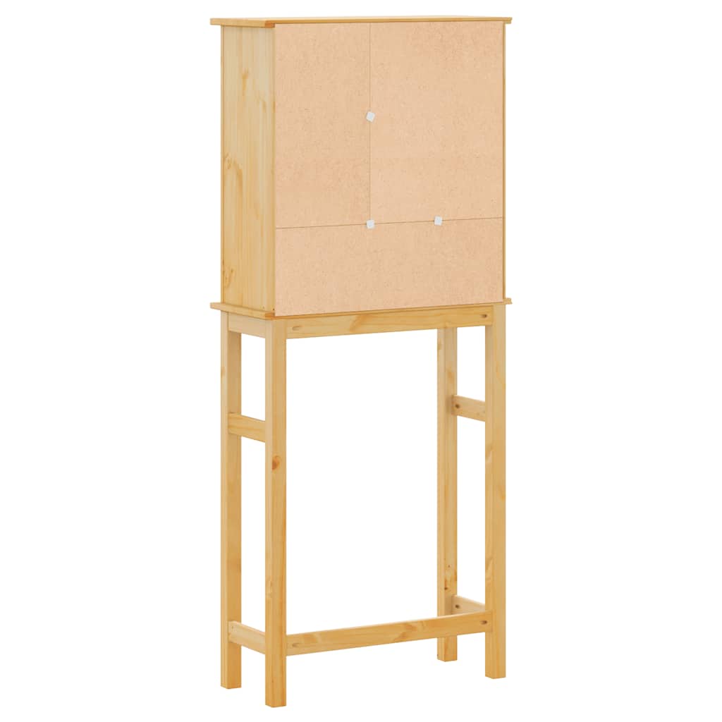vidaXL Waschmaschinenschrank Corona Massivholz Kiefer