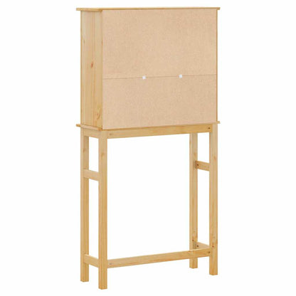 vidaXL Waschmaschinenschrank Corona Massivholz Kiefer