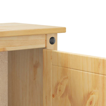 vidaXL Waschmaschinenschrank Corona Massivholz Kiefer
