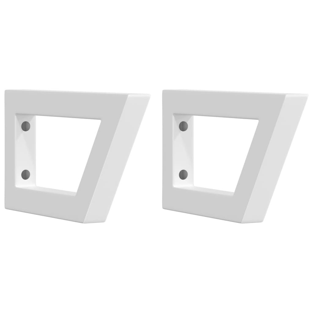 vidaXL Waschbeckenregal Wandmontage Stahl und Massivholz Buche