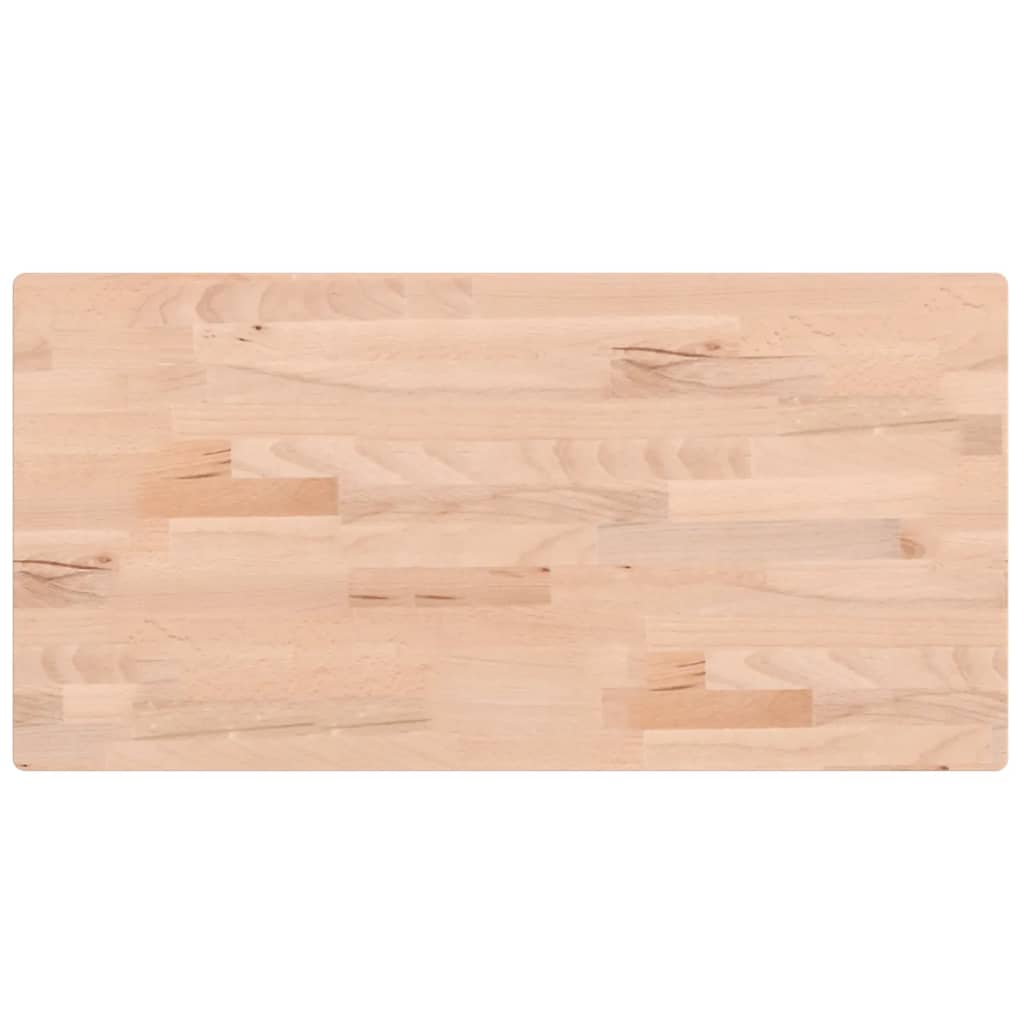 vidaXL Waschbeckenregal Wandmontage Stahl und Massivholz Buche