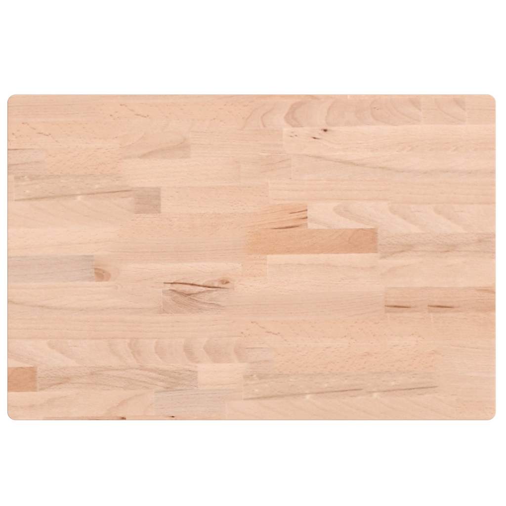 vidaXL Waschbeckenregal Wandmontage Stahl und Massivholz Buche