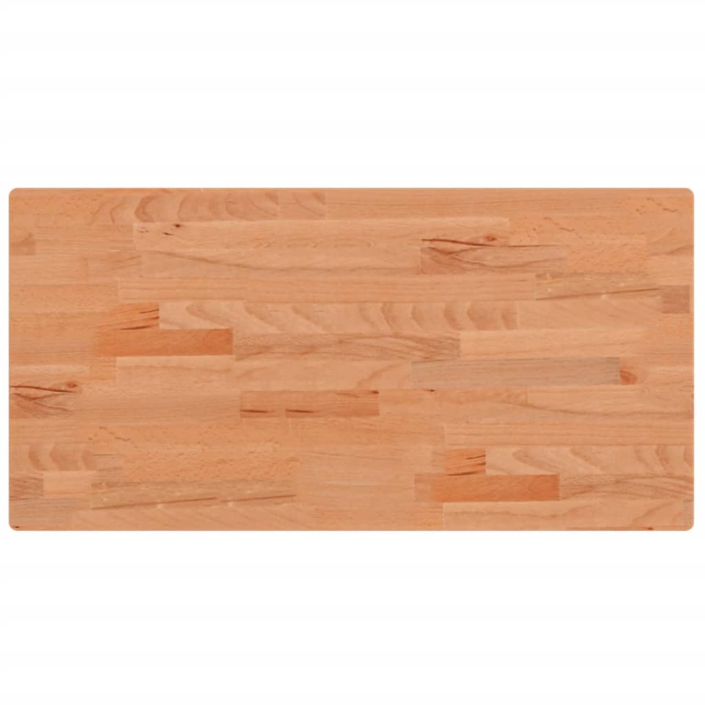vidaXL Waschbeckenregal Wandmontage Stahl und Massivholz Buche