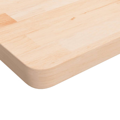 vidaXL Waschtischplatte mit Halterung Stahl und Massivholz Eiche