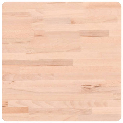 vidaXL Waschbeckenregal Wandmontage Stahl und Massivholz Buche