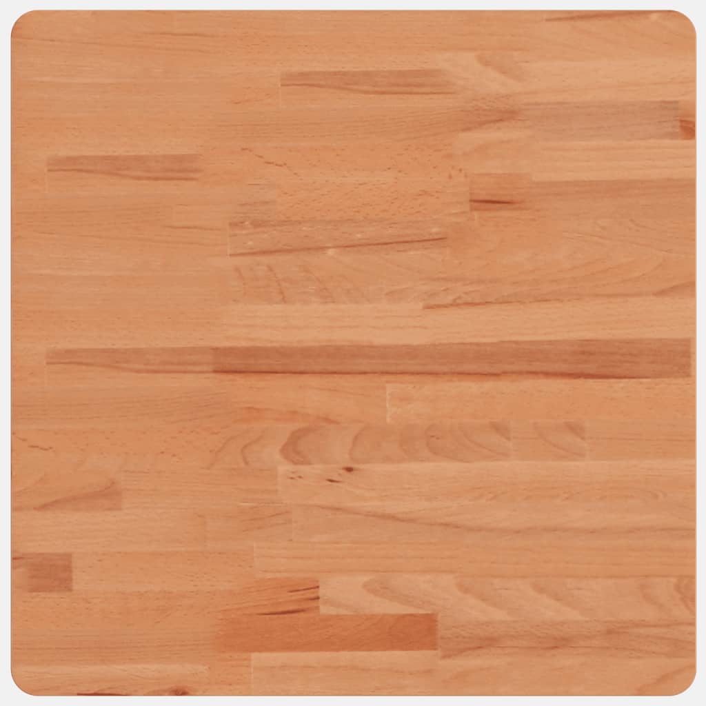 vidaXL Waschbeckenregal Wandmontage Stahl und Massivholz Buche