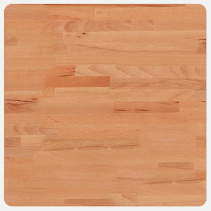 vidaXL Waschbeckenregal Wandmontage Stahl und Massivholz Buche
