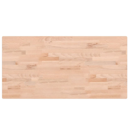 vidaXL Waschbeckenregal Wandmontage Stahl und Massivholz Buche