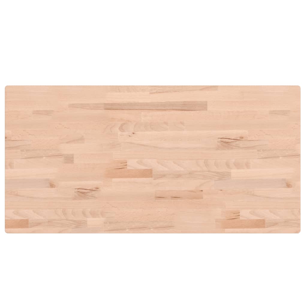 vidaXL Waschbeckenregal Wandmontage Stahl und Massivholz Buche