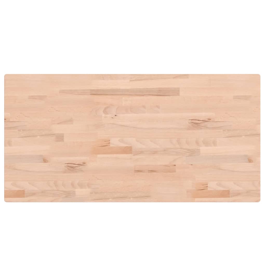 vidaXL Waschbeckenregal Wandmontage Stahl und Massivholz Buche