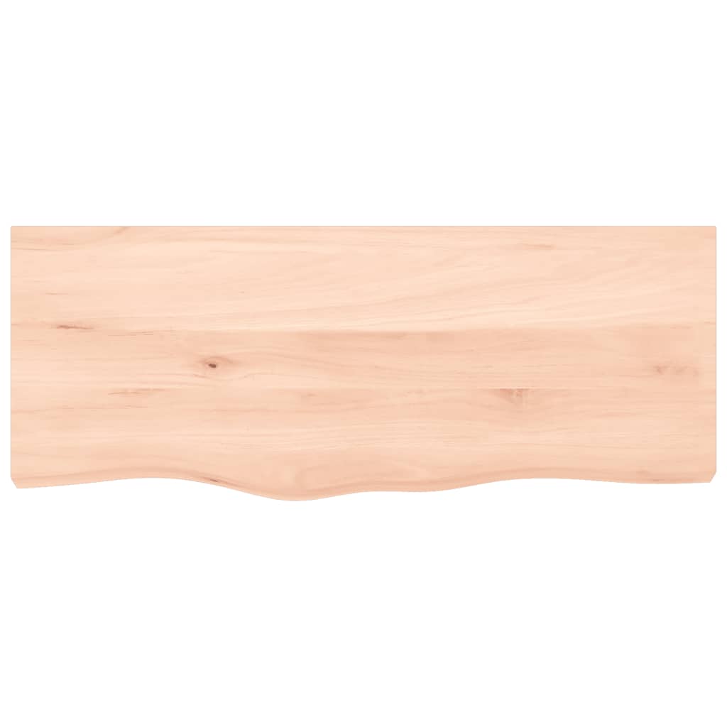 vidaXL Waschtischplatte mit Halterung Stahl und Massivholz Eiche