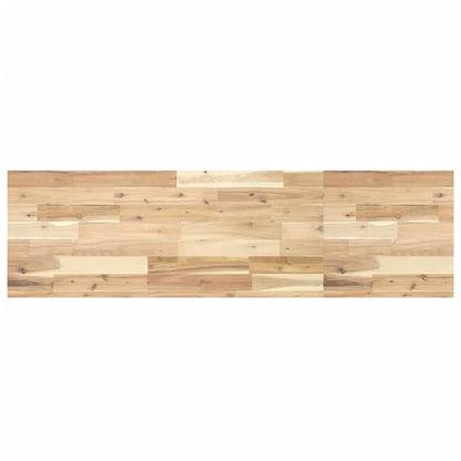 vidaXL Waschbeckenregal Wandmontage Stahl und Akazienholz