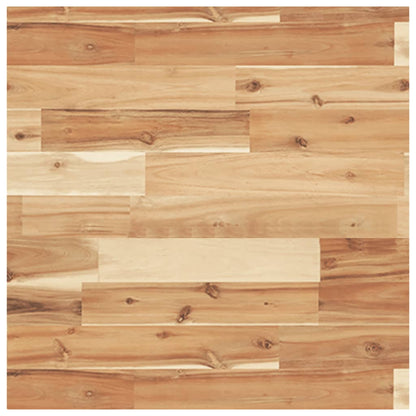 vidaXL Étagère de lavabo murale en acier et bois d'acacia