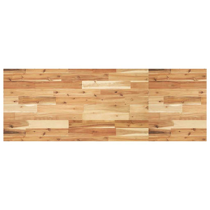 vidaXL Waschbeckenregal Wandmontage Stahl und Akazienholz