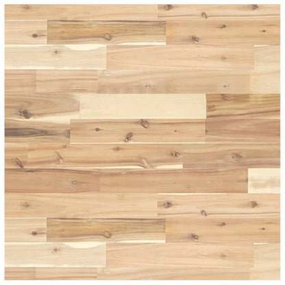 vidaXL Étagère de lavabo murale en acier et bois d'acacia