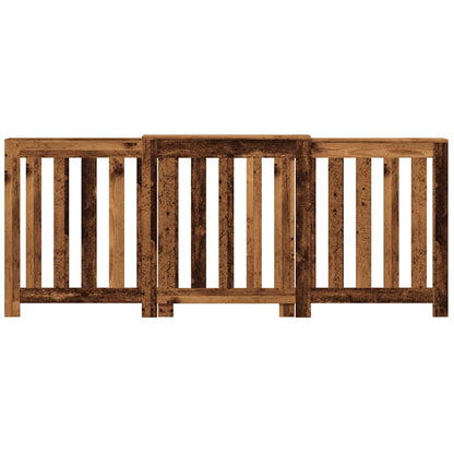 Heizkörperverkleidung Altholz-Optik 205x21,5x83,5 cm