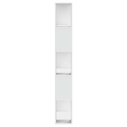 vidaXL Bücherregal 5 Böden Weiß 80,5x23,5x162,5 cm Holzwerkstoff