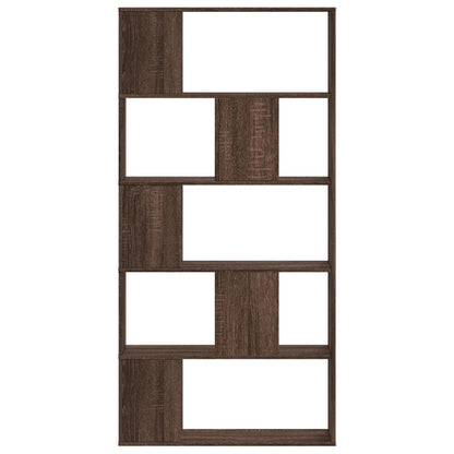 vidaXL Bücherregal 5 Böden Eichen-Optik 80,5x23,5x162,5 Holzwerkstoff