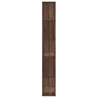 vidaXL Bücherregal 5 Böden Eichen-Optik 80,5x23,5x162,5 Holzwerkstoff