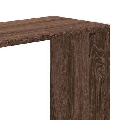 vidaXL Bücherregal 5 Böden Eichen-Optik 80,5x23,5x162,5 Holzwerkstoff