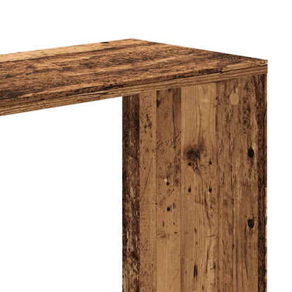 vidaXL Bücherregal 5 Böden Altholz 80,5x23,5x162,5 cm Holzwerkstoff