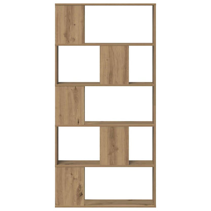 vidaXL Bücherregal 5 Böden Artisan-Eiche 80,5x23,5x162,5 Holzwerkstoff