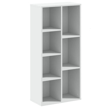 vidaXL Bücherregal Weiß 50x25x105 cm Holzwerkstoff