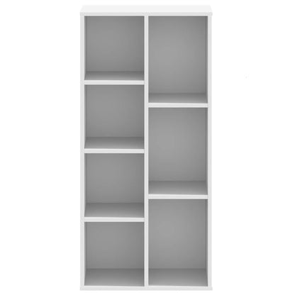 vidaXL Bücherregal Weiß 50x25x105 cm Holzwerkstoff