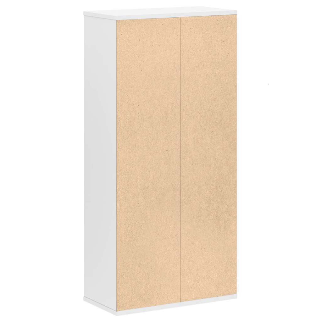 vidaXL Bücherregal Weiß 50x25x105 cm Holzwerkstoff