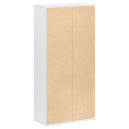 vidaXL Bücherregal Weiß 50x25x105 cm Holzwerkstoff